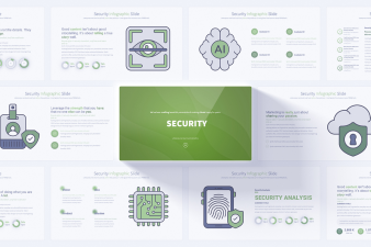 Professional Security PowerPoint Template | Infographics & Protection Slides | Editable & Animated | High Definition